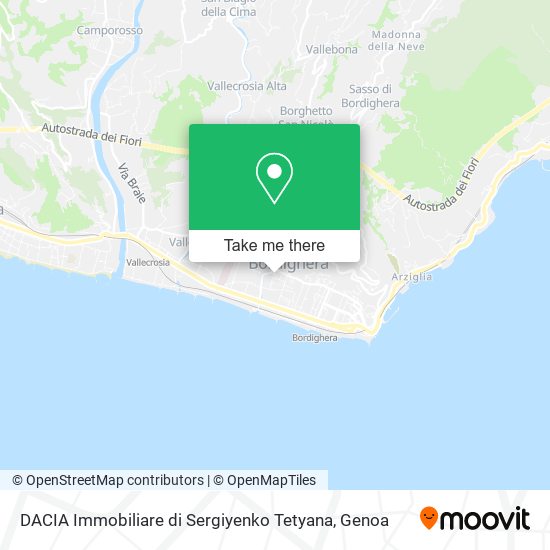 DACIA Immobiliare di Sergiyenko Tetyana map