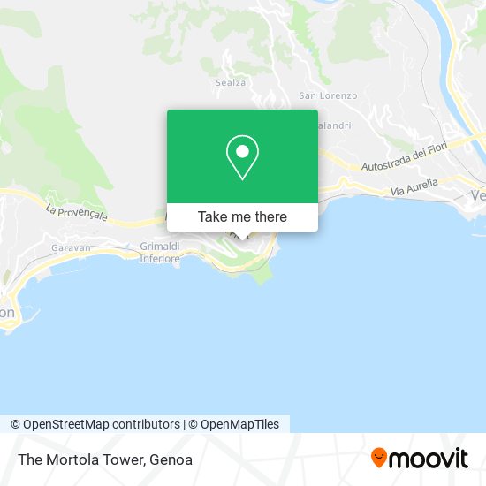 The Mortola Tower map