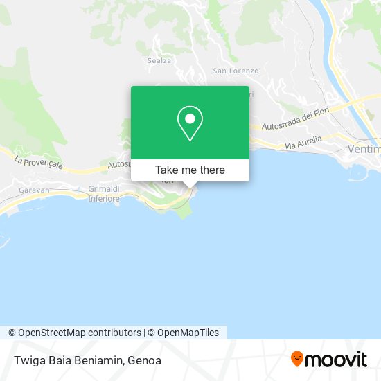 Twiga Baia Beniamin map