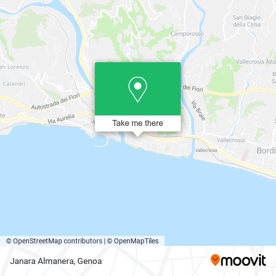 Janara Almanera map