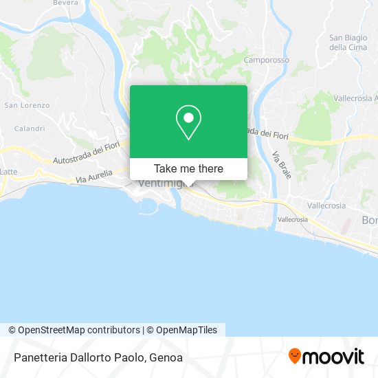 Panetteria Dallorto Paolo map
