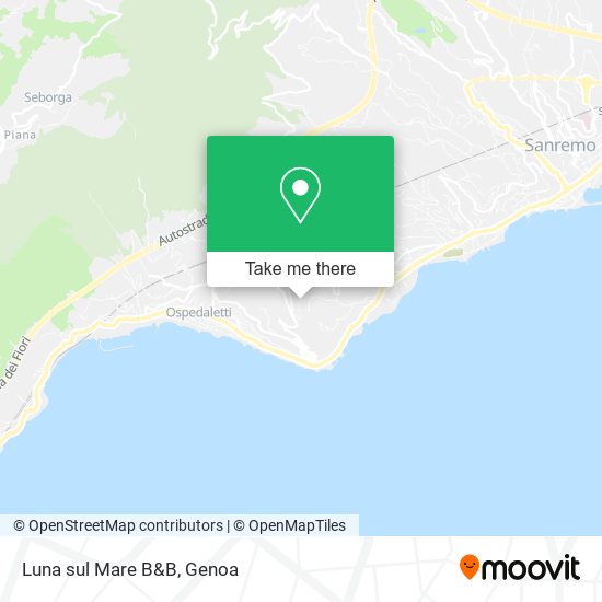 Luna sul Mare B&B map