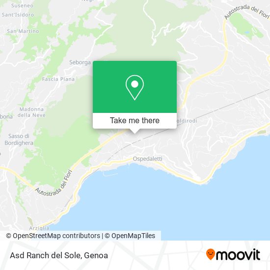 Asd Ranch del Sole map