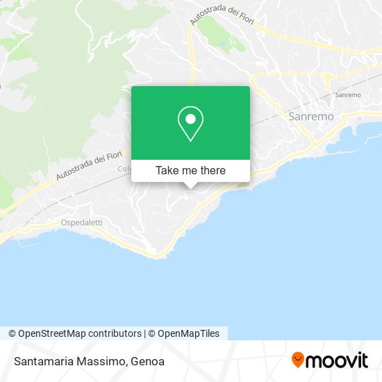 Santamaria Massimo map