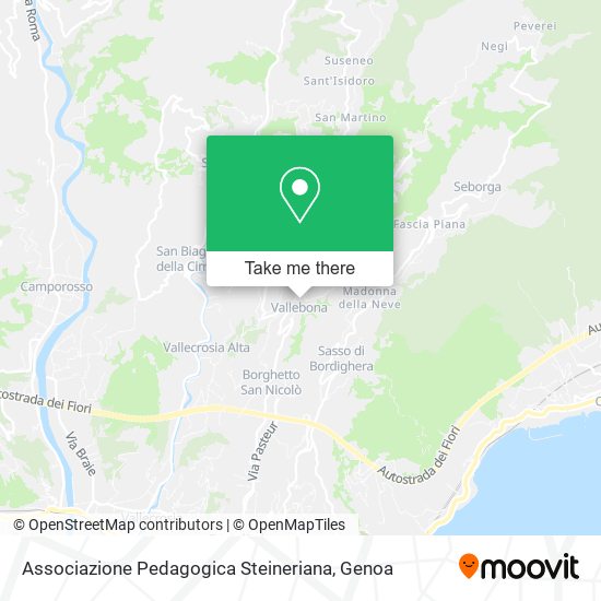 Associazione Pedagogica Steineriana map