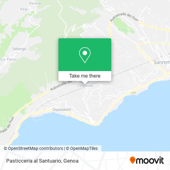 Pasticceria al Santuario map