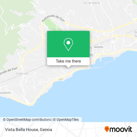 Vista Bella House map