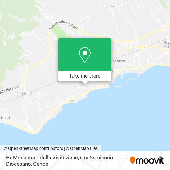 Ex Monastero della Visitazione, Ora Seminario Diocesano map