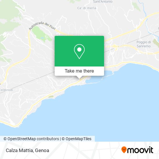 Calza Mattia map