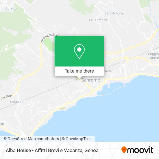 Alba House - Affitti Brevi e Vacanza map