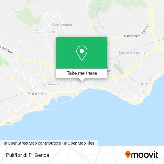 Puliflor di Fi map