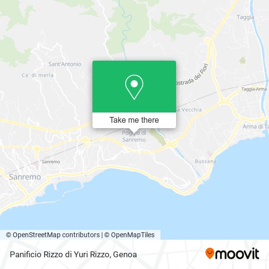 Panificio Rizzo di Yuri Rizzo map