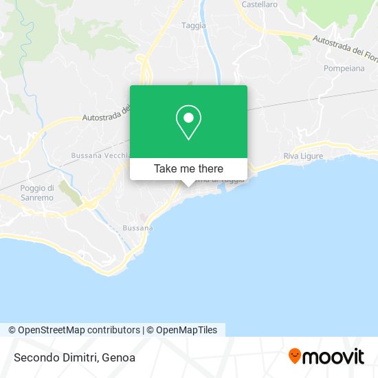 Secondo Dimitri map