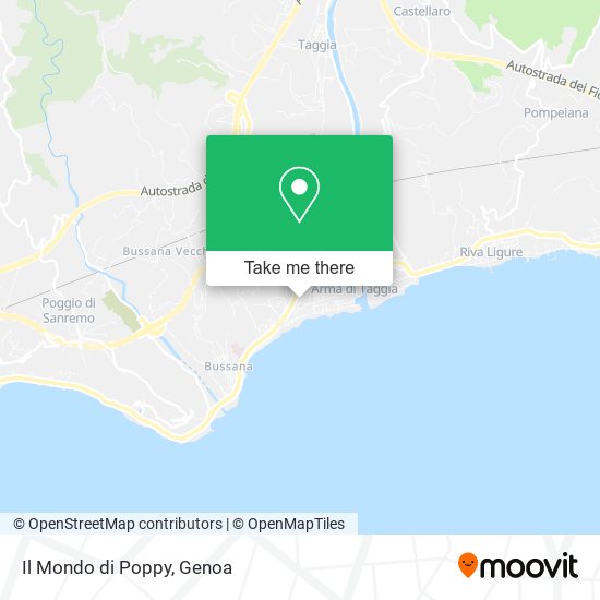 Il Mondo di Poppy map