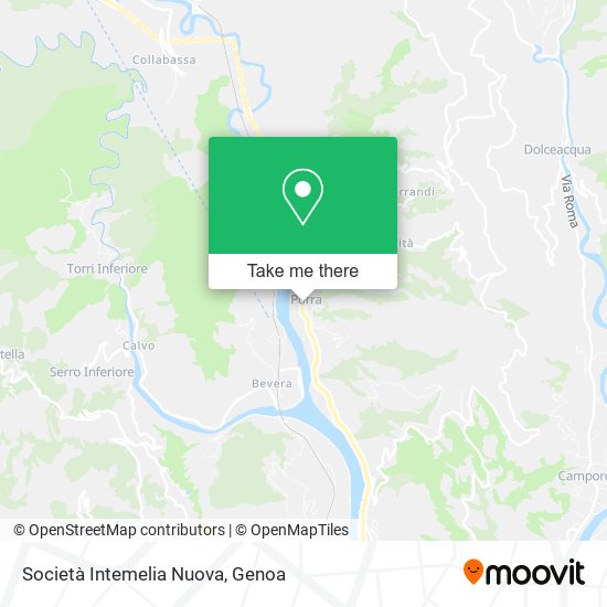 Società Intemelia Nuova map