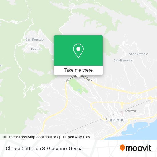 Chiesa Cattolica S. Giacomo map