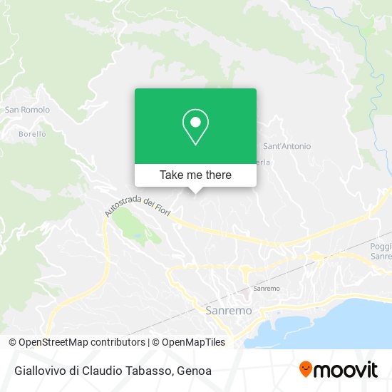 Giallovivo di Claudio Tabasso map