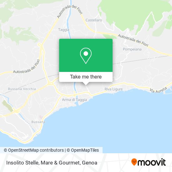 Insolito Stelle, Mare & Gourmet map