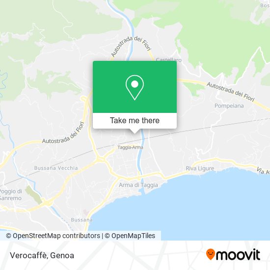 Verocaffè map