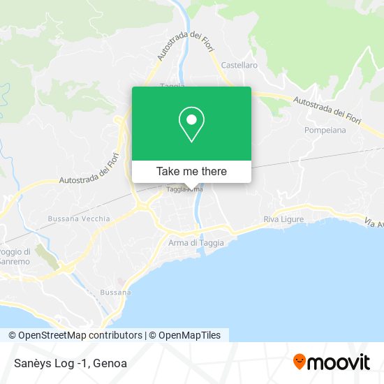Sanèys Log -1 map