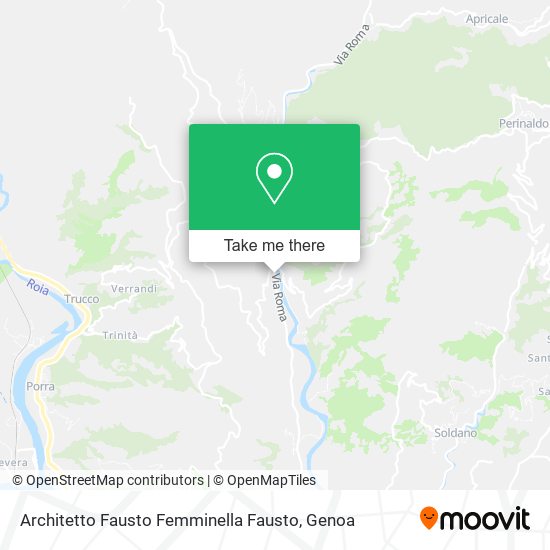 Architetto Fausto Femminella Fausto map