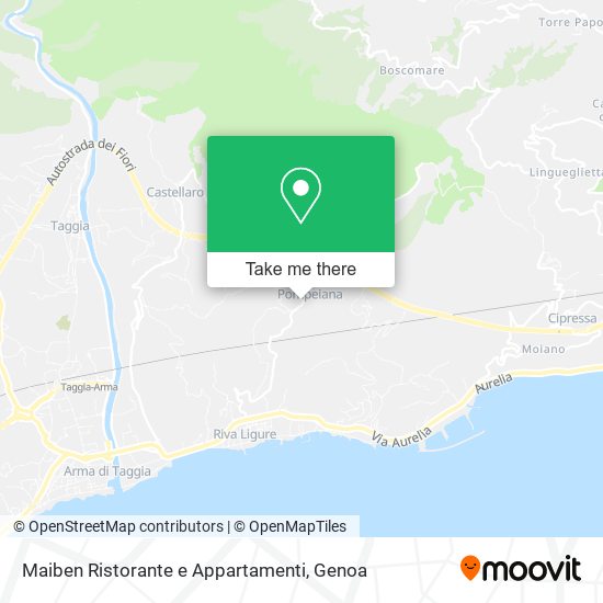 Maiben Ristorante e Appartamenti map