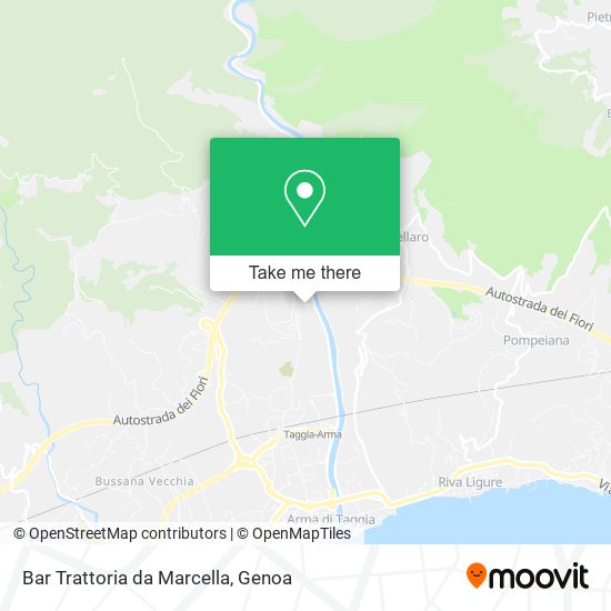 Bar Trattoria da Marcella map