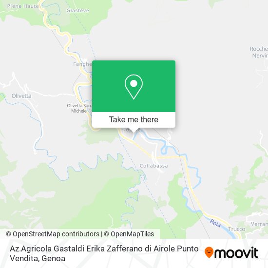 Az.Agricola Gastaldi Erika Zafferano di Airole Punto Vendita map