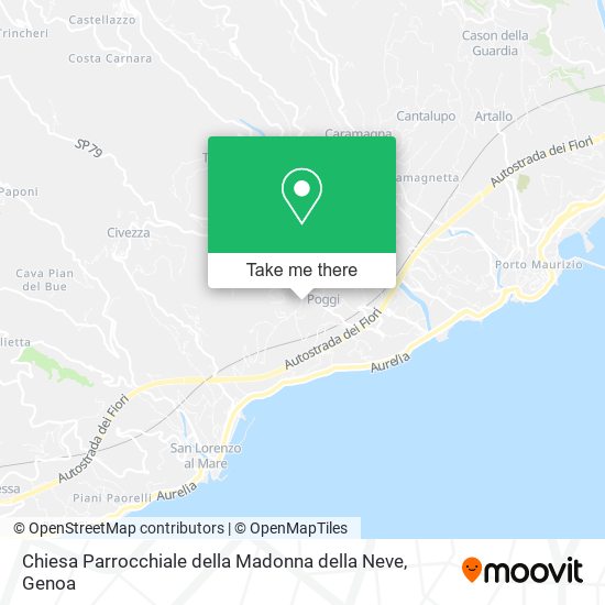 Chiesa Parrocchiale della Madonna della Neve map