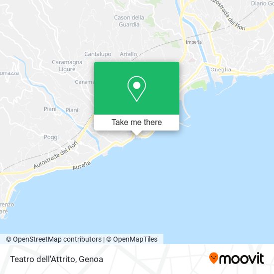Teatro dell'Attrito map
