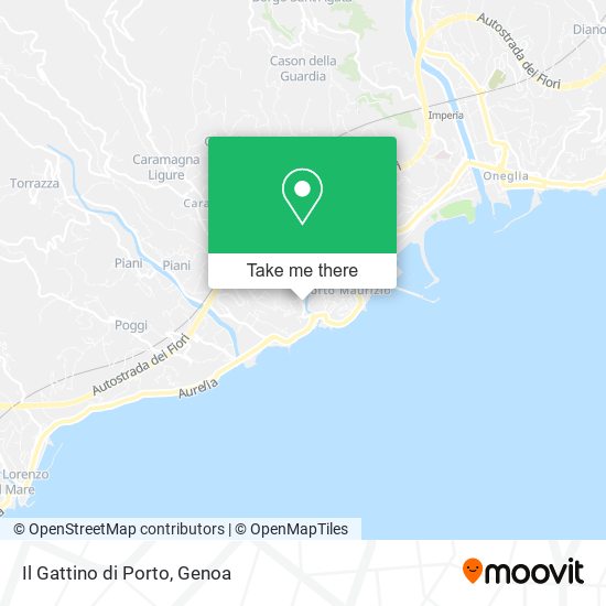 Il Gattino di Porto map