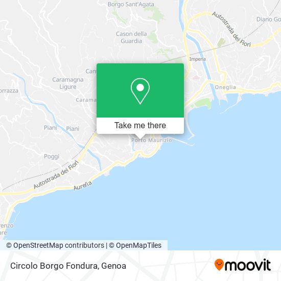 Circolo Borgo Fondura map