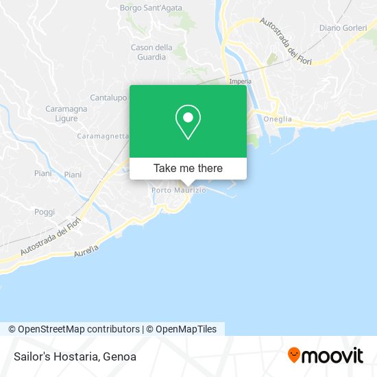 Sailor's Hostaria map