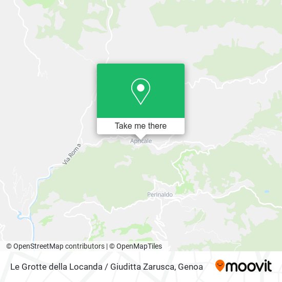 Le Grotte della Locanda / Giuditta Zarusca map