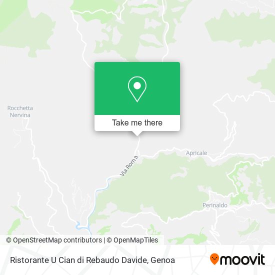 Ristorante U Cian di Rebaudo Davide map