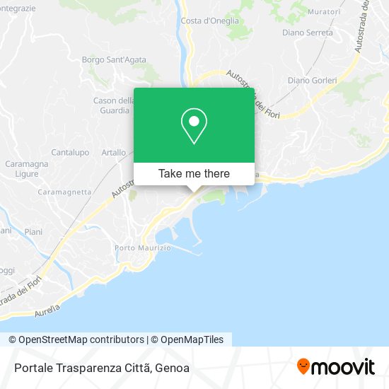 Portale Trasparenza Cittã map