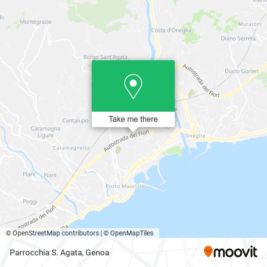 Parrocchia S. Agata map