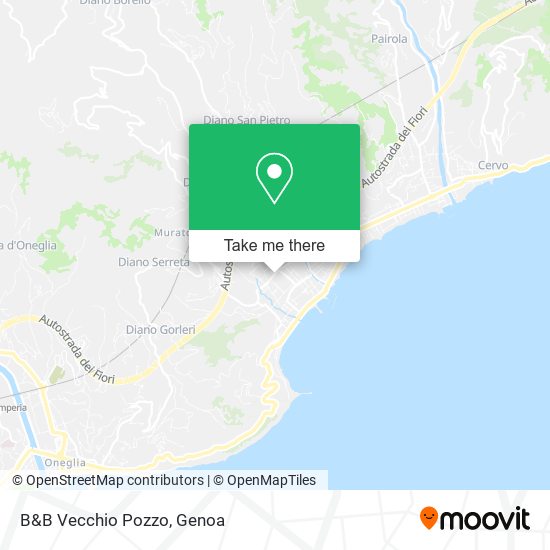 B&B Vecchio Pozzo map