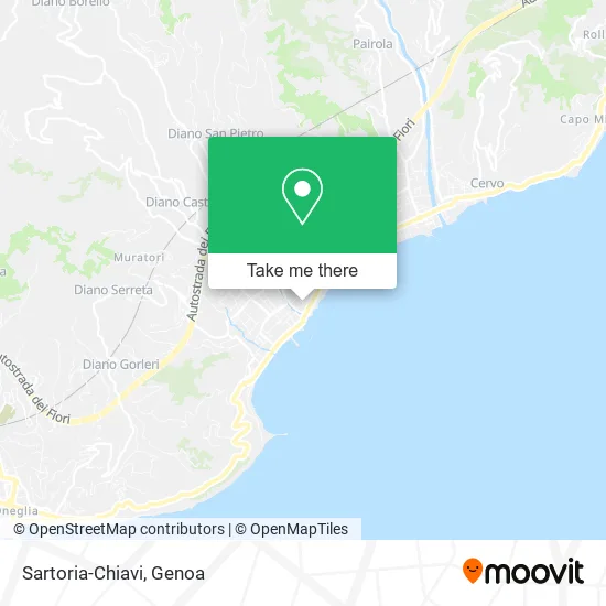 Sartoria-Chiavi map