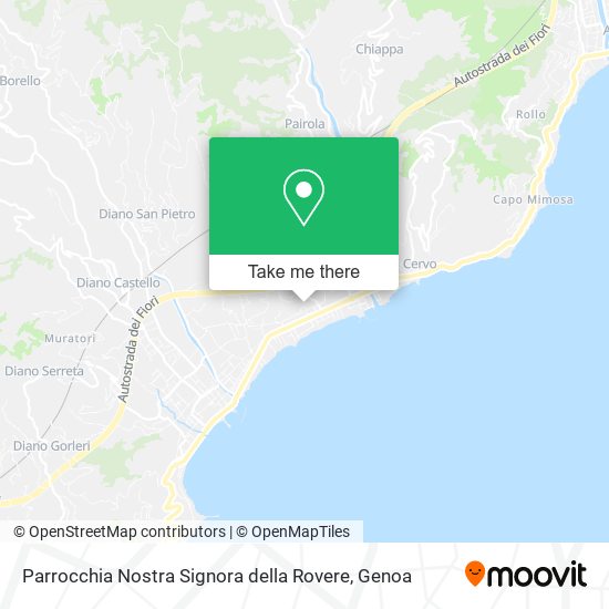 Parrocchia Nostra Signora della Rovere map