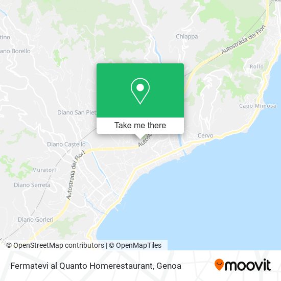 Fermatevi al Quanto Homerestaurant map