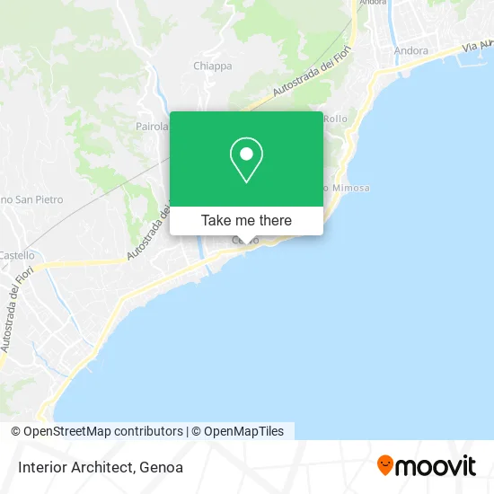 Interior Architect map