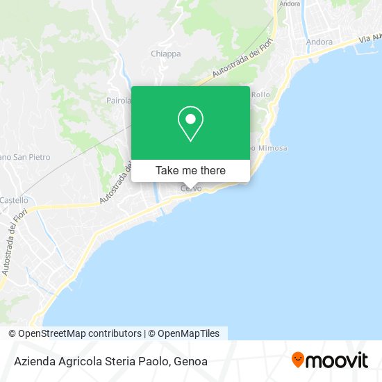 Azienda Agricola Steria Paolo map