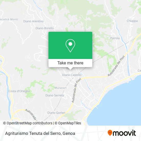 Agriturismo Tenuta del Serro map