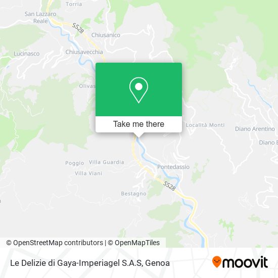 Le Delizie di Gaya-Imperiagel S.A.S map