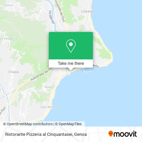 Ristorante Pizzeria al Cinquantasei map