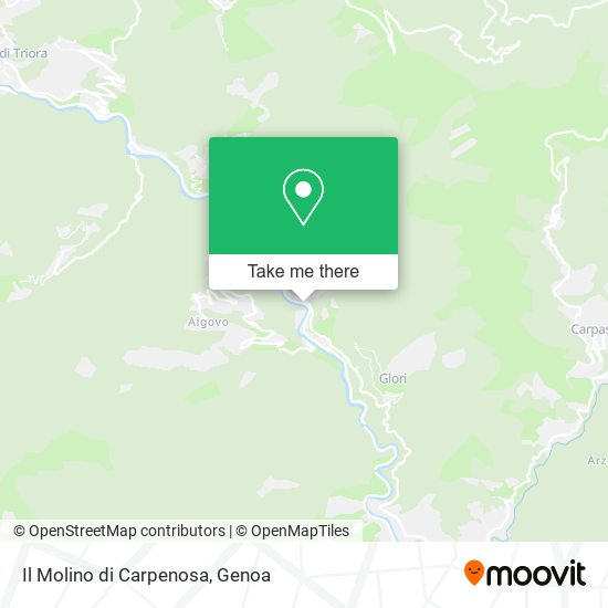 Il Molino di Carpenosa map