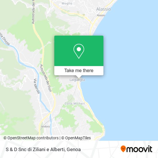 S & D Snc di Ziliani e Alberti map
