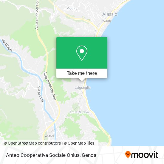 Anteo Cooperativa Sociale Onlus map