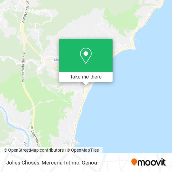 Jolies Choses, Merceria-Intimo map